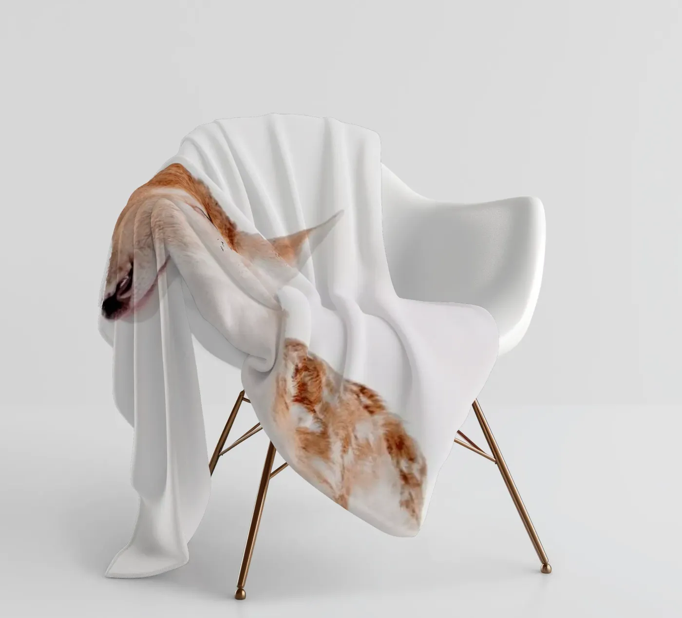 Fawn fleecedeken van Paws & Claws