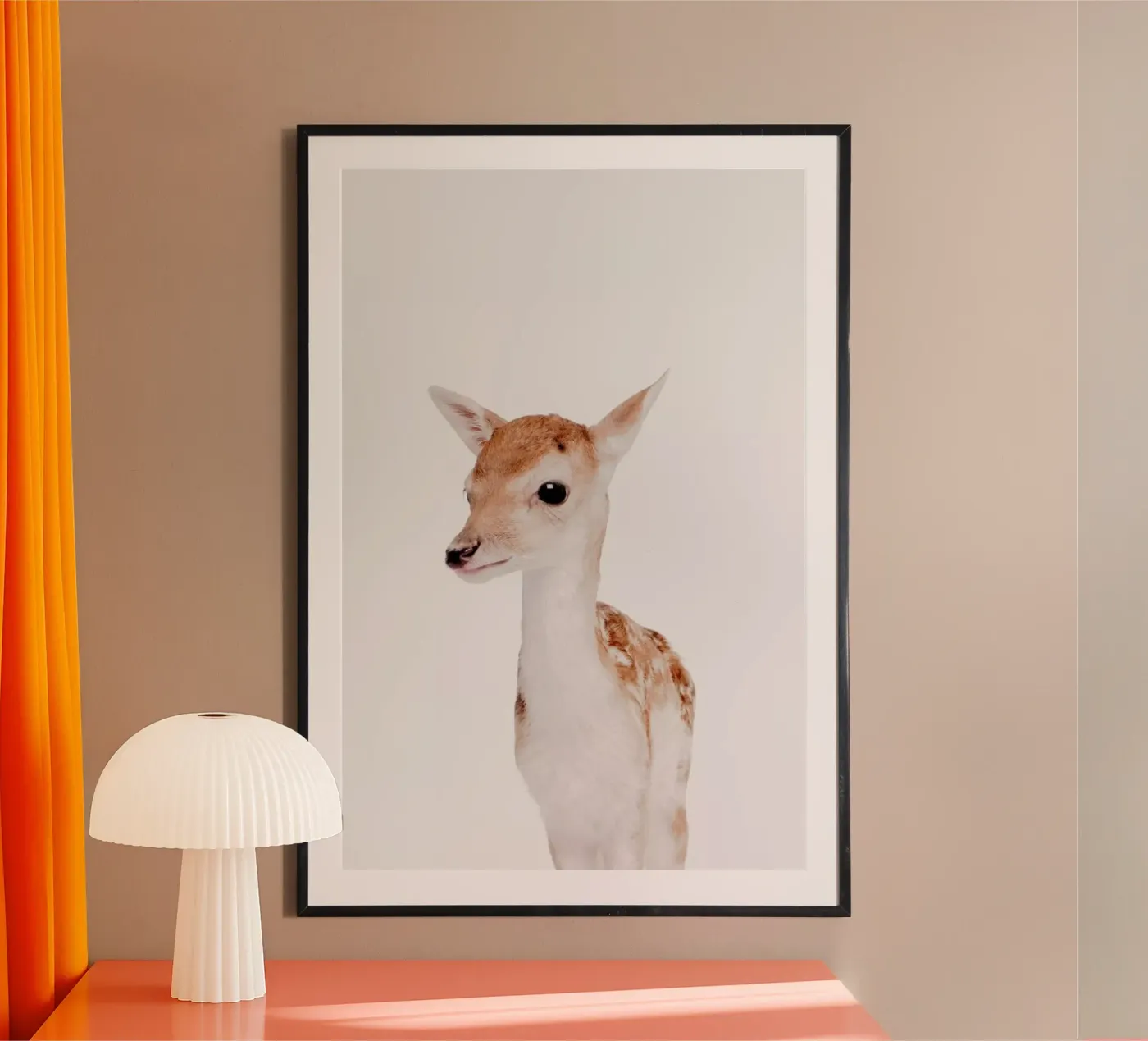 Fawn Poster von Paws & Claws