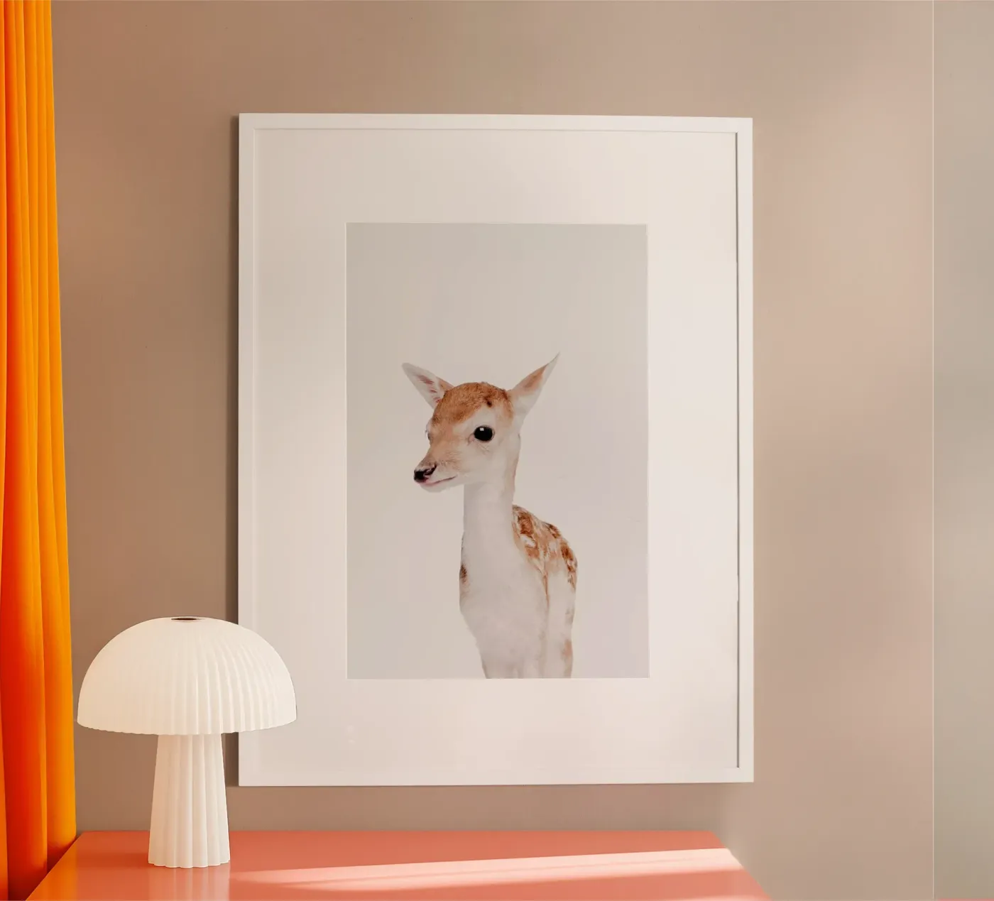 Fawn Poster von Paws & Claws