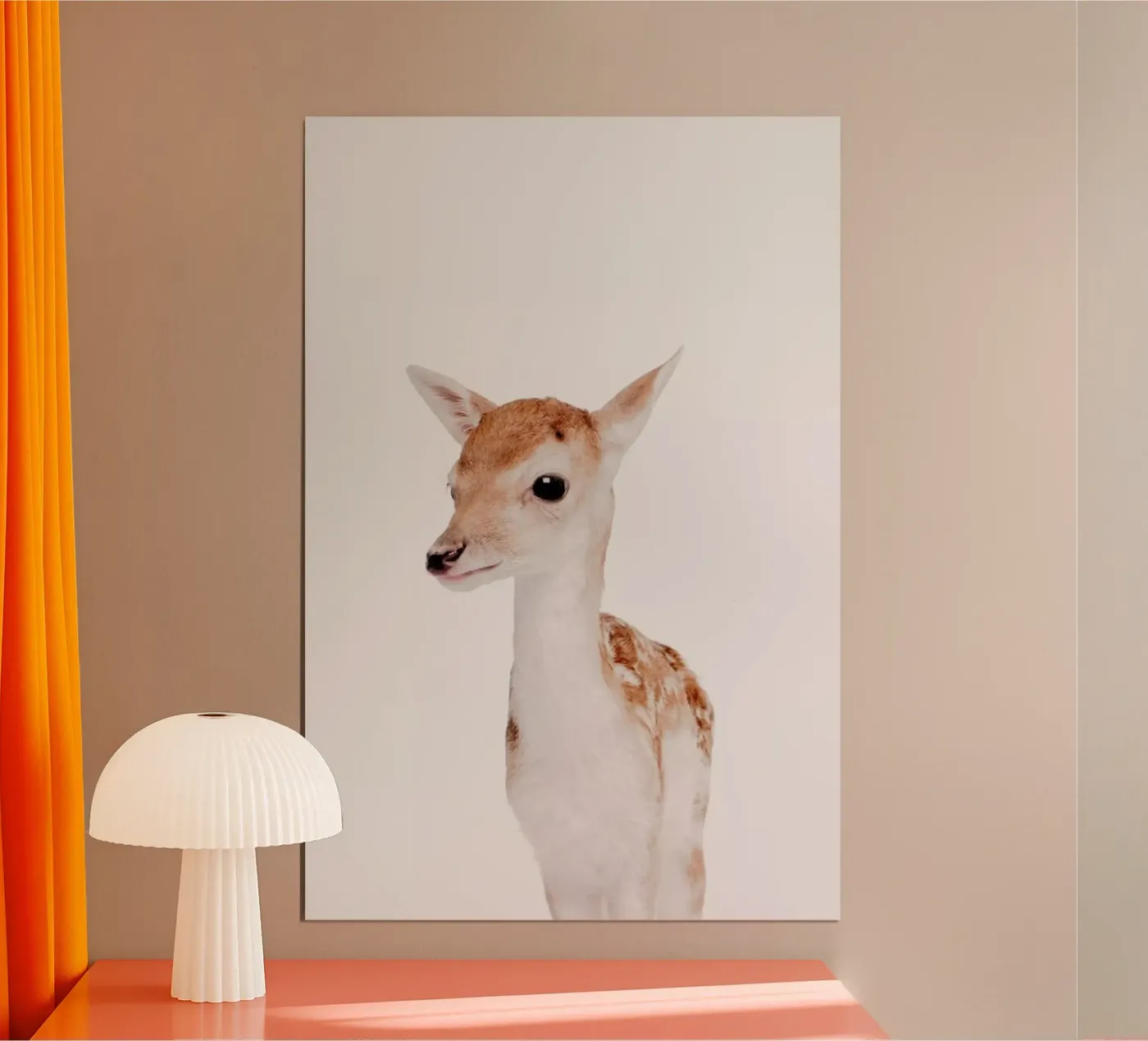 Fawn Poster von Paws & Claws