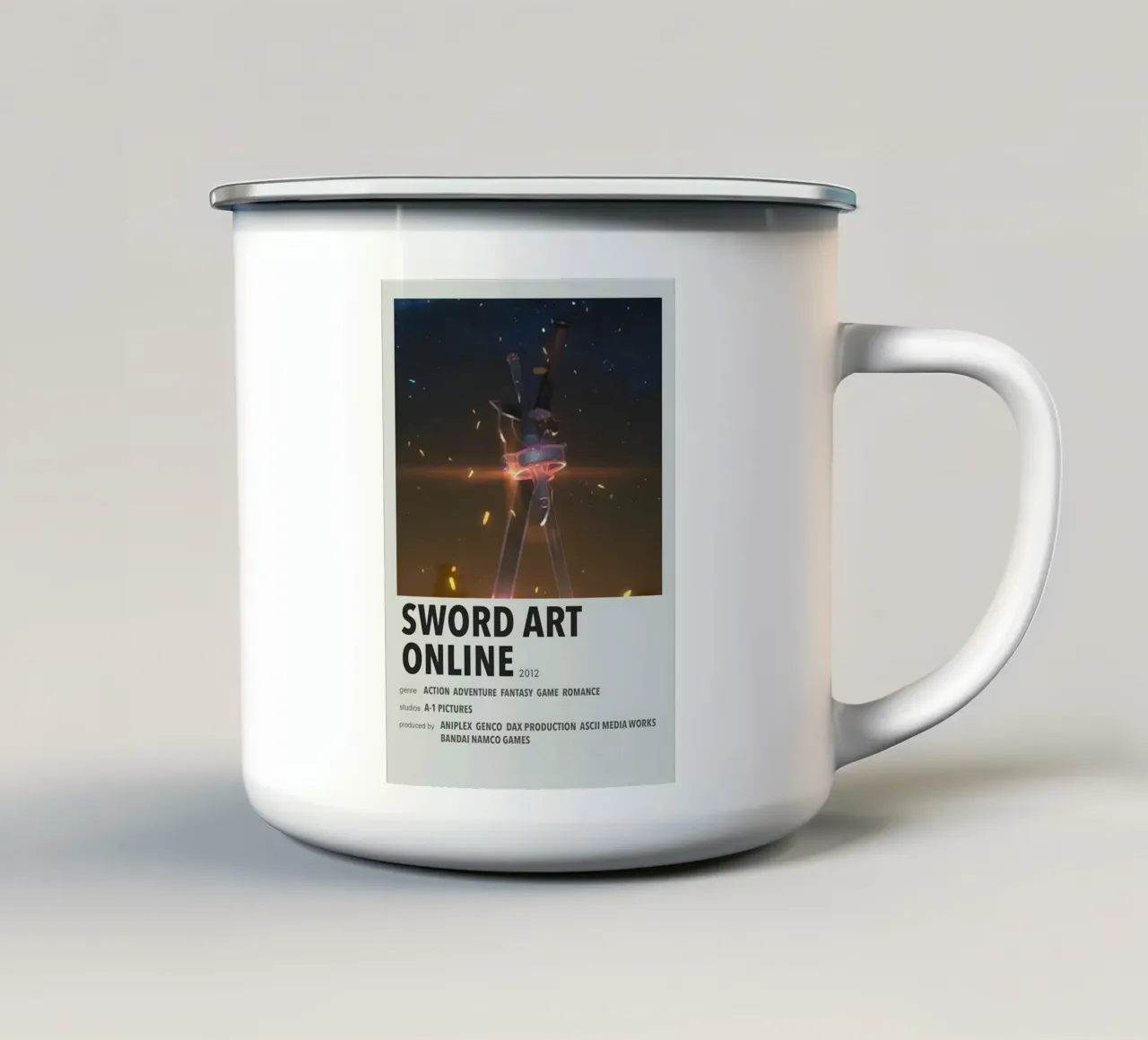 SWORD ART ONLINE  2012 tazza in smalto da Totoya