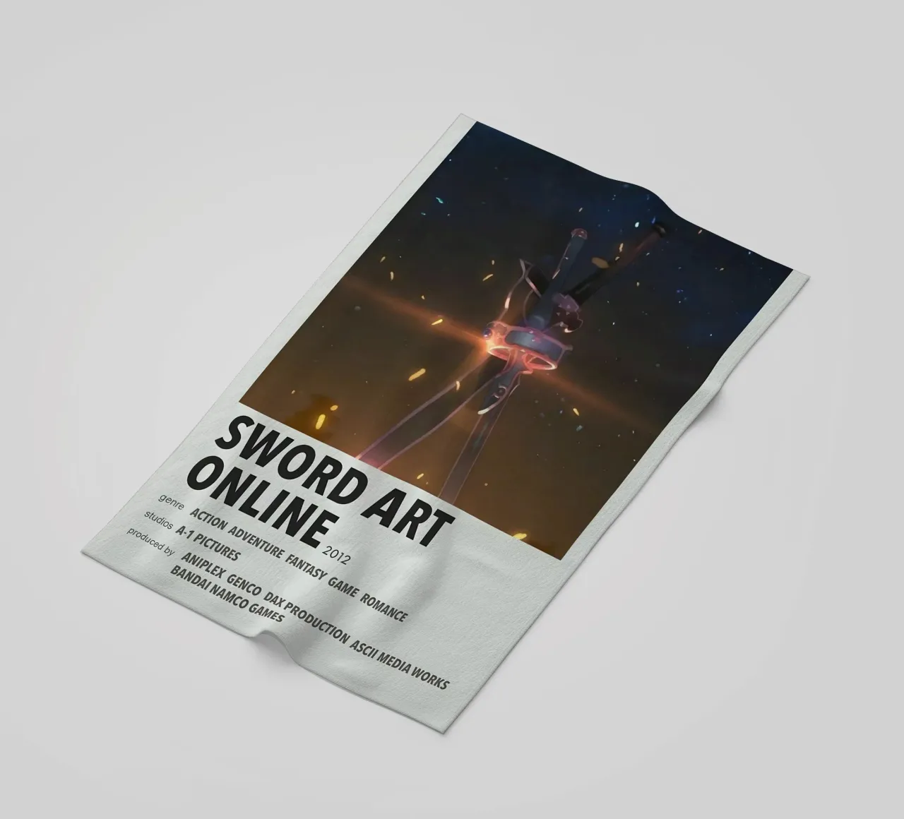 SWORD ART ONLINE  2012 telo mare da Totoya