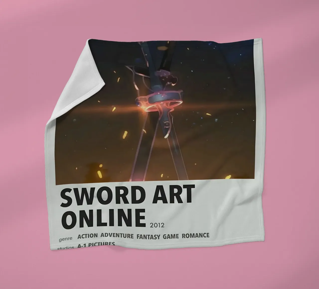 SWORD ART ONLINE  2012 coperta in pile da Totoya