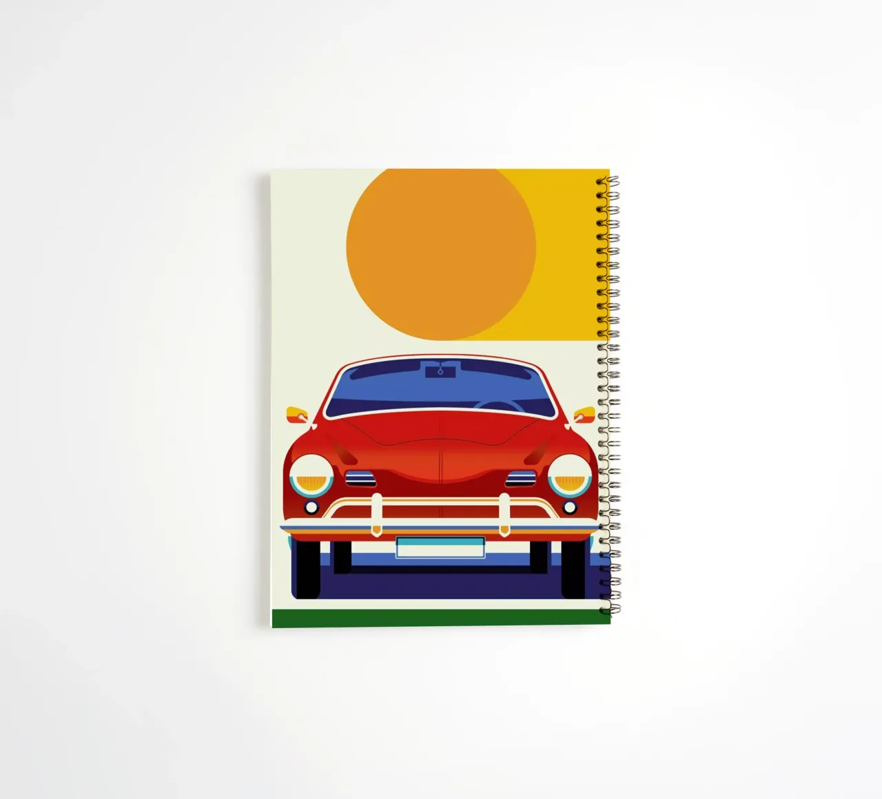 Karmann Ghia spiral notebook by Bo Lundberg