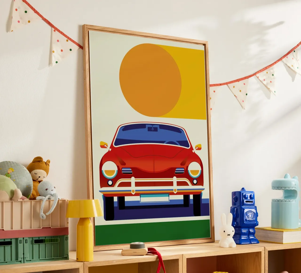 Karmann Ghia plexiglass da Bo Lundberg