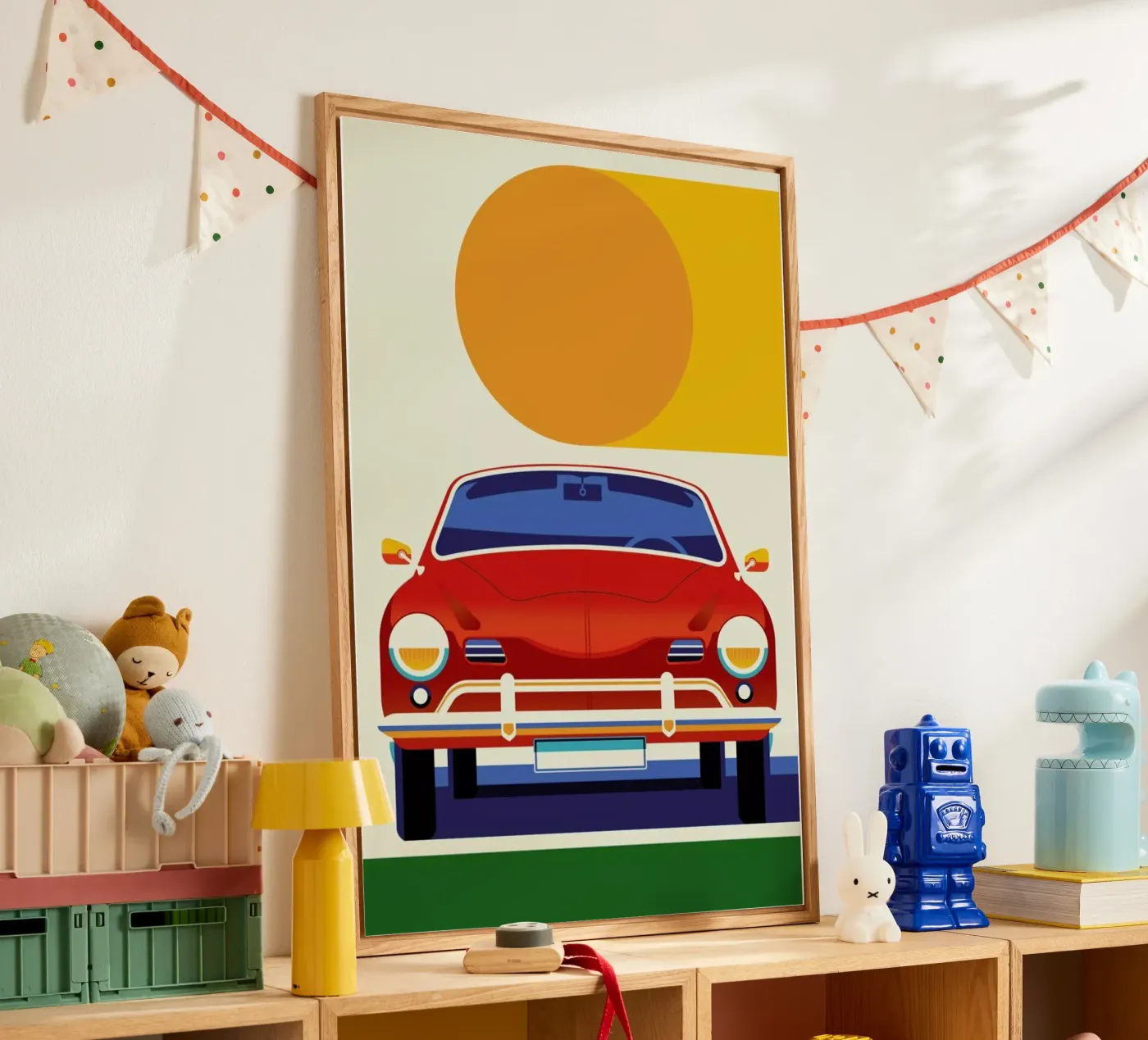 Karmann Ghia plexiglass da Bo Lundberg