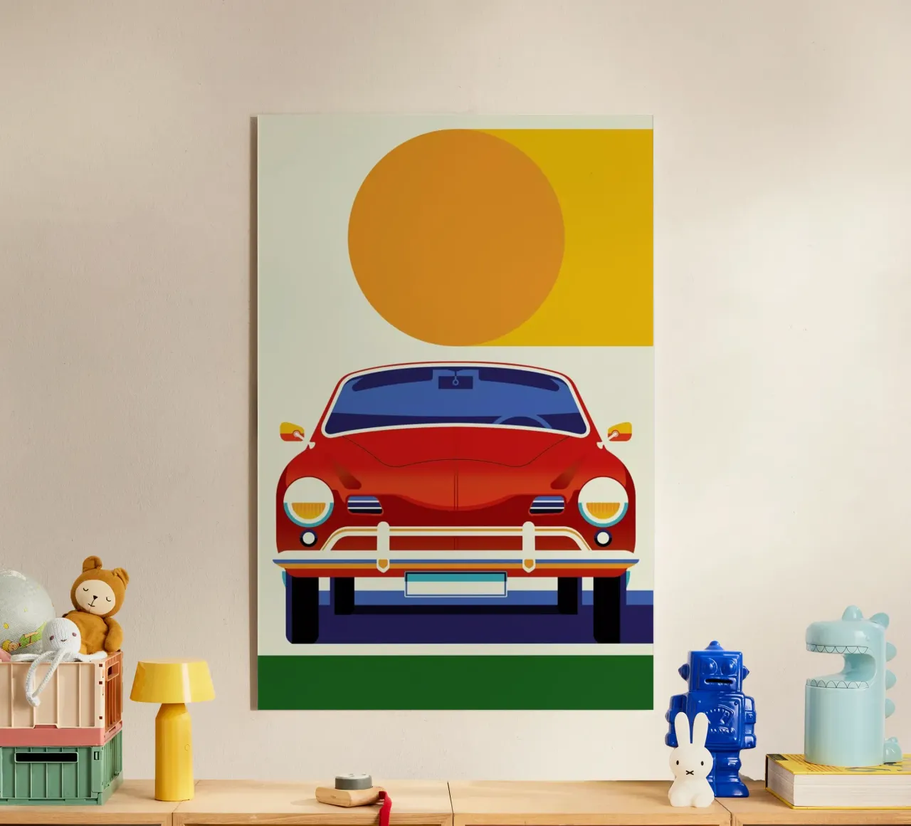 Karmann Ghia plexiglass da Bo Lundberg