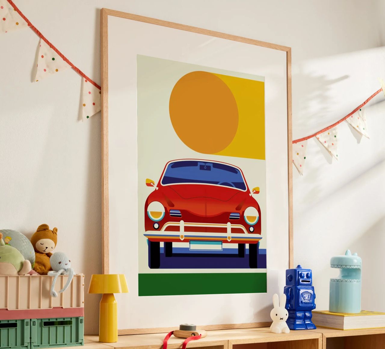 Karmann Ghia poster de Bo Lundberg
