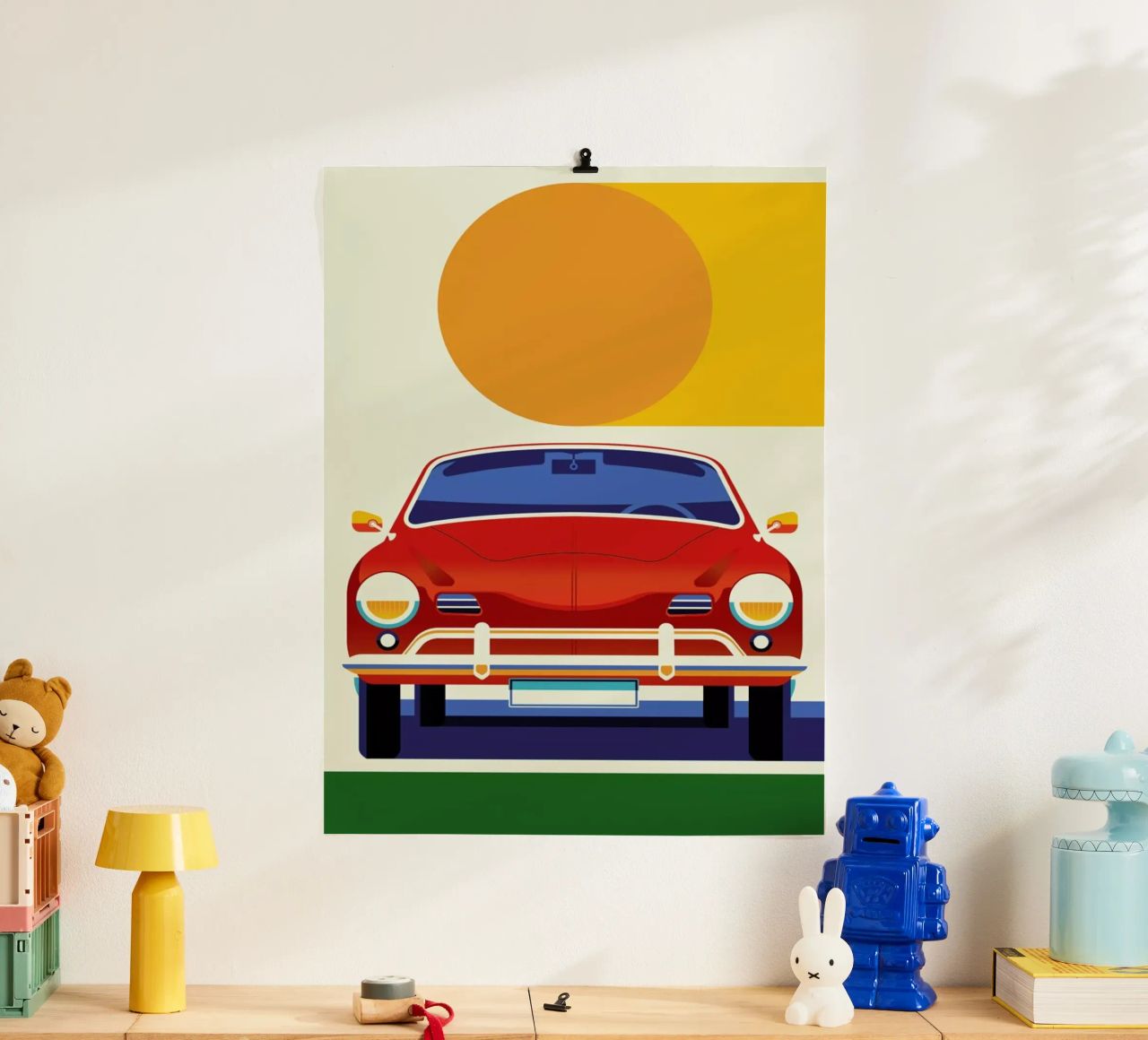 Karmann Ghia poster de Bo Lundberg