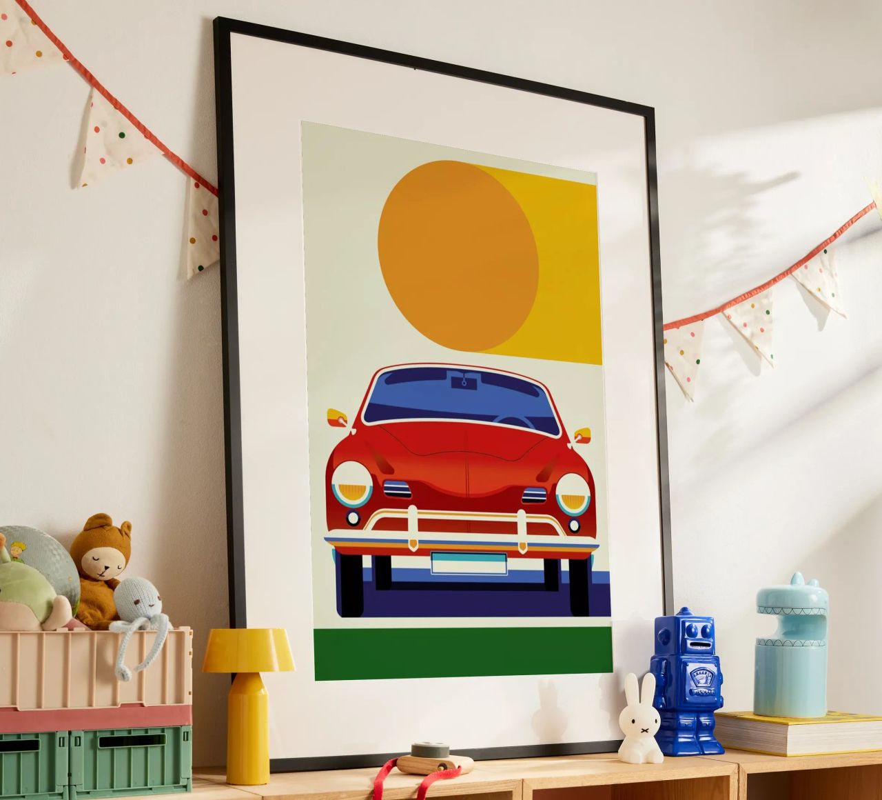 Karmann Ghia poster de Bo Lundberg