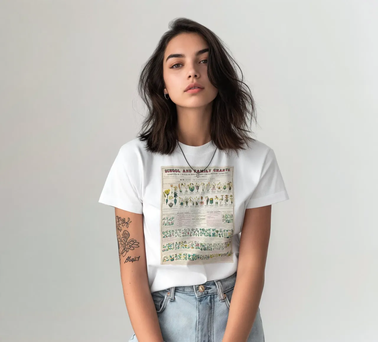 Poster botanico di piante t-shirt da ARTVI-SHOP