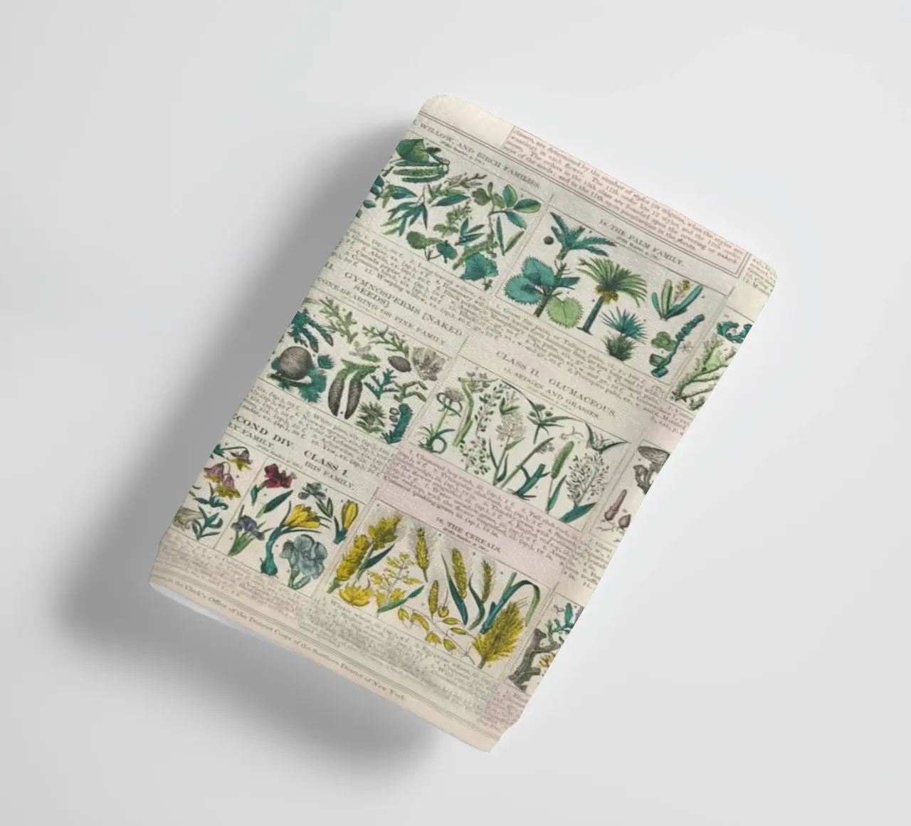 Poster botanico di piante asciugamano da bagno da ARTVI-SHOP