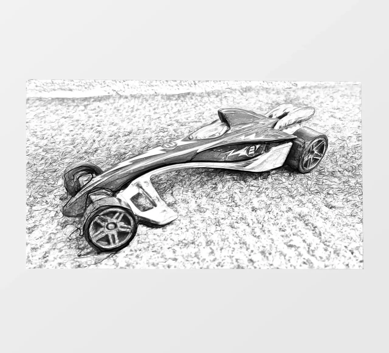 Dragster telo in pvc da Massimo Frascogna