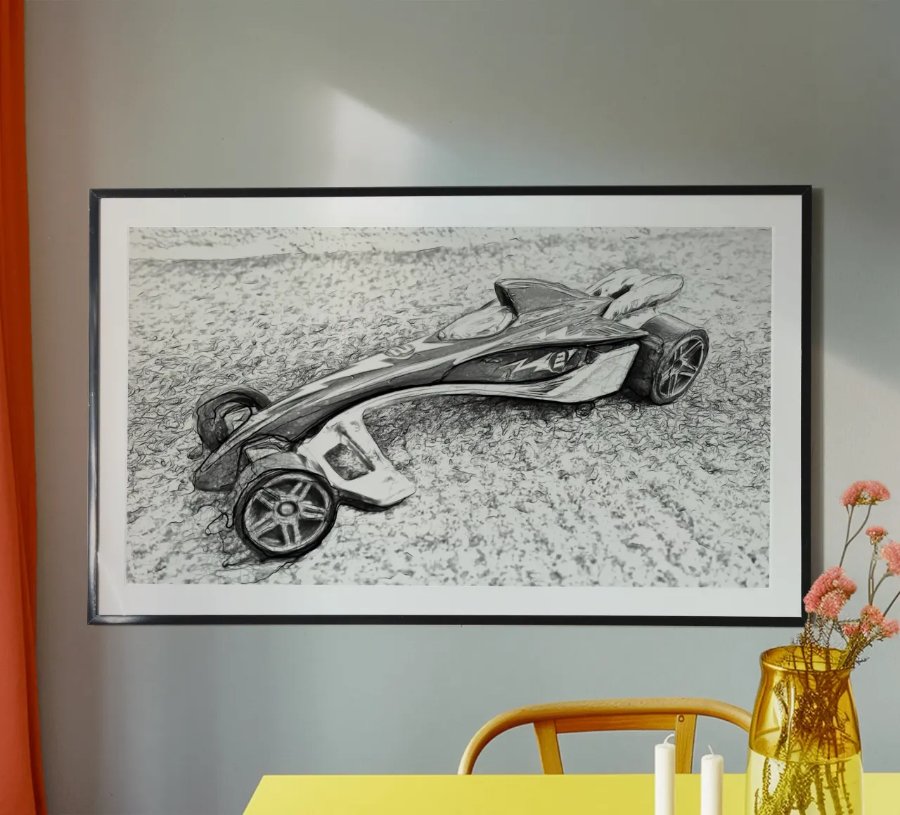 Dragster carta hahnemühle da Massimo Frascogna