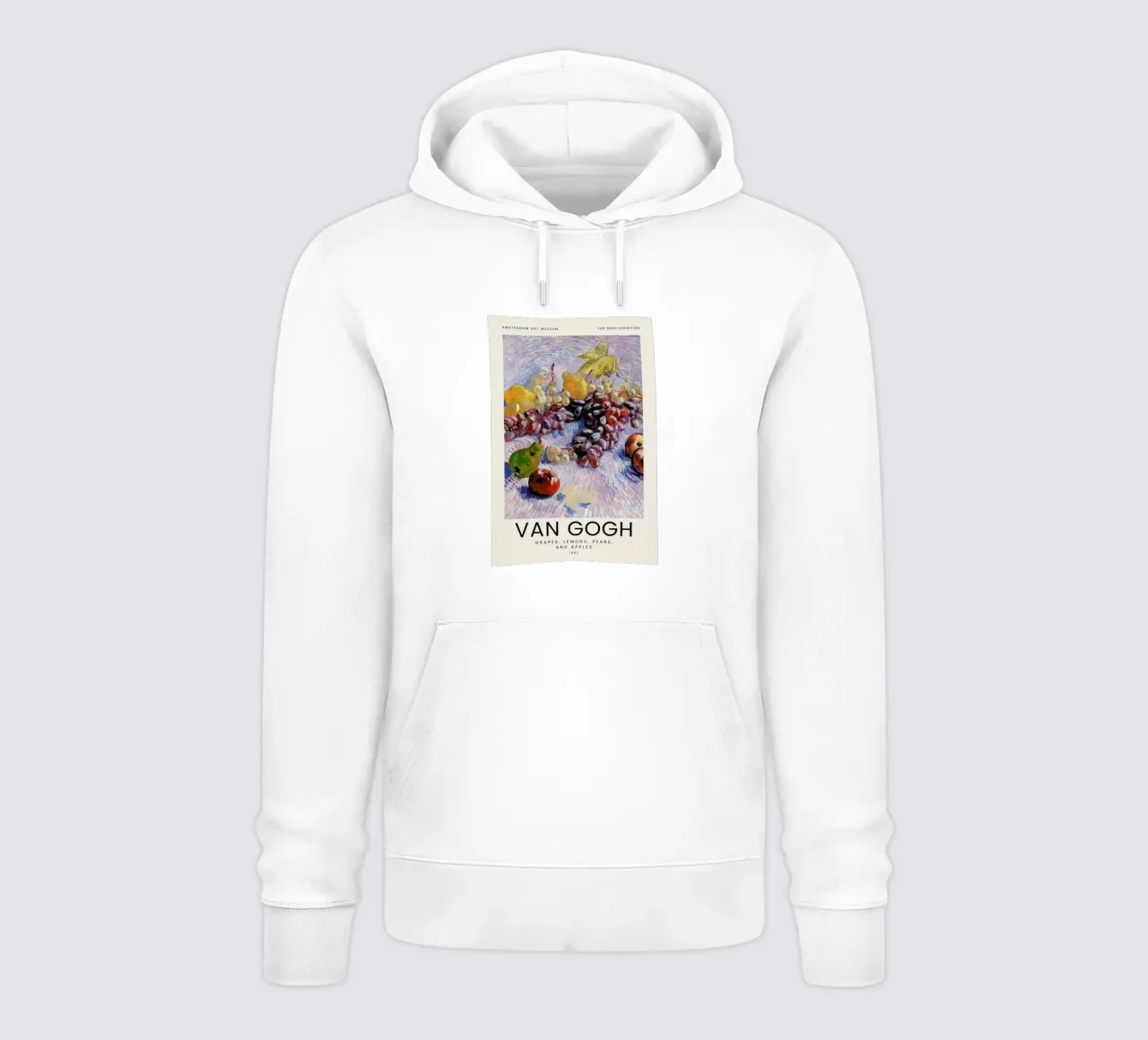 van Gogh - Grapes, Lemons, Pears, and Apples felpa con cappuccio da Vintage by JUNIQE