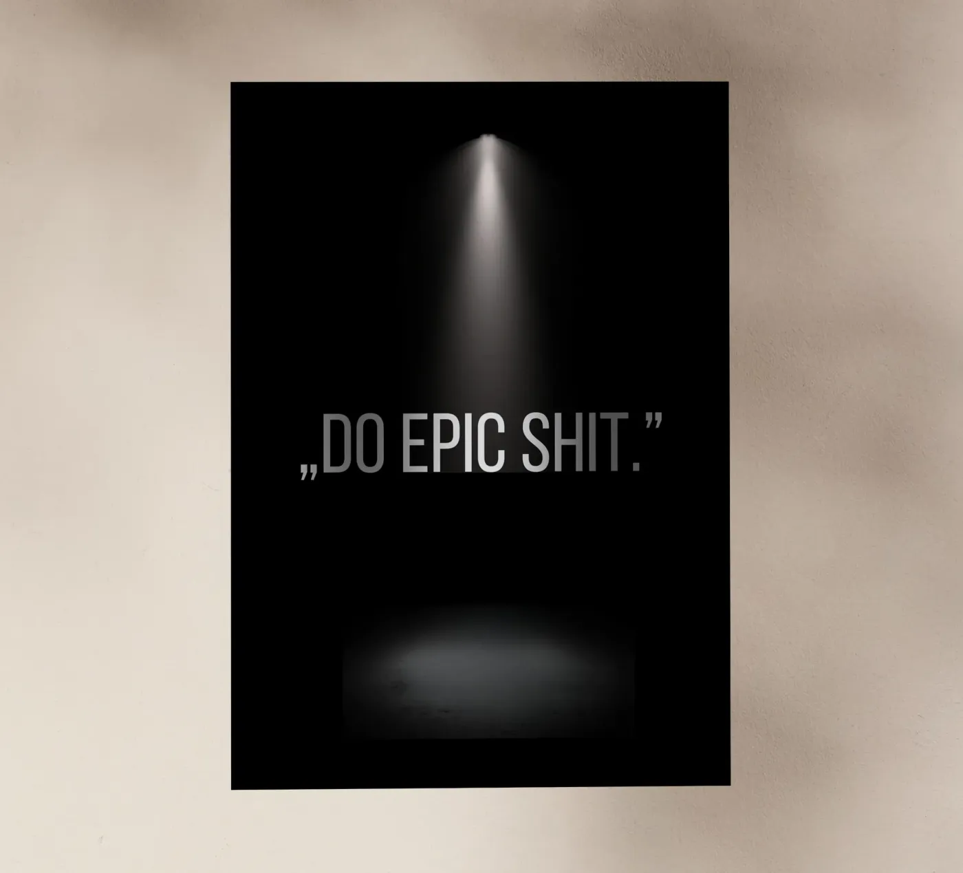 DO EPIC SHIT pellicola backlit da SMRT STUDIO