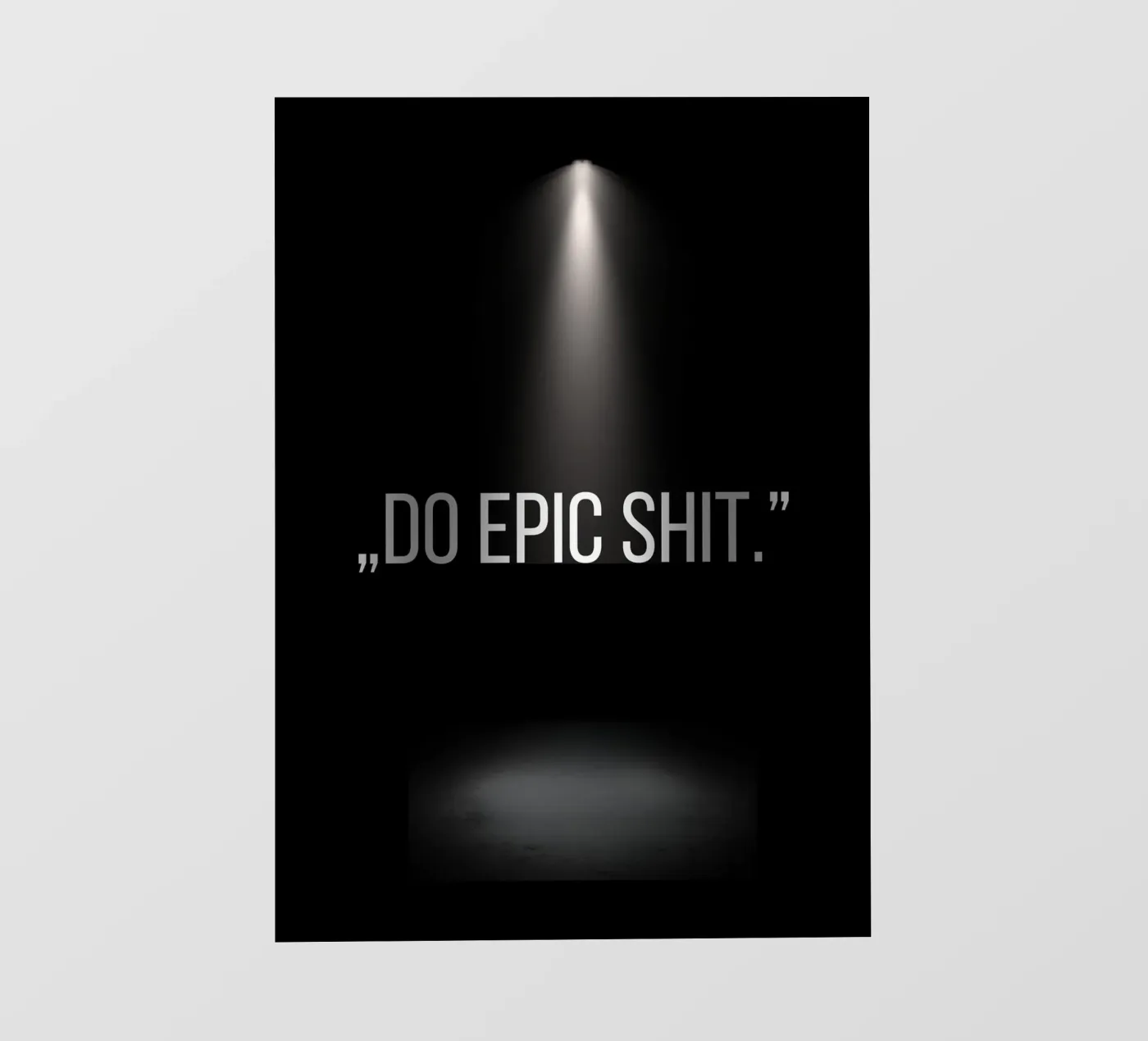 DO EPIC SHIT pellicola backlit da SMRT STUDIO