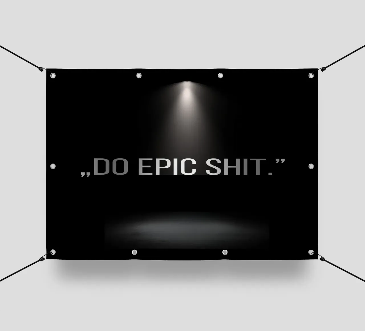 DO EPIC SHIT telo in pvc da Einfach Uebel