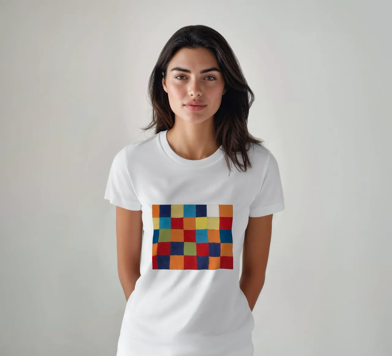 Klee Farbkarte Abstrakt Geometrisch Kunstdruck T-Shirt von NorwesClub