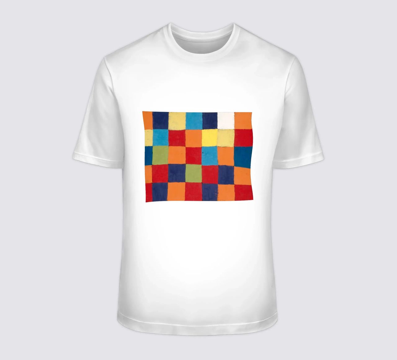 Carta dei colori di Klee Stampa astratta d'arte geometrica t-shirt da NorwesClub