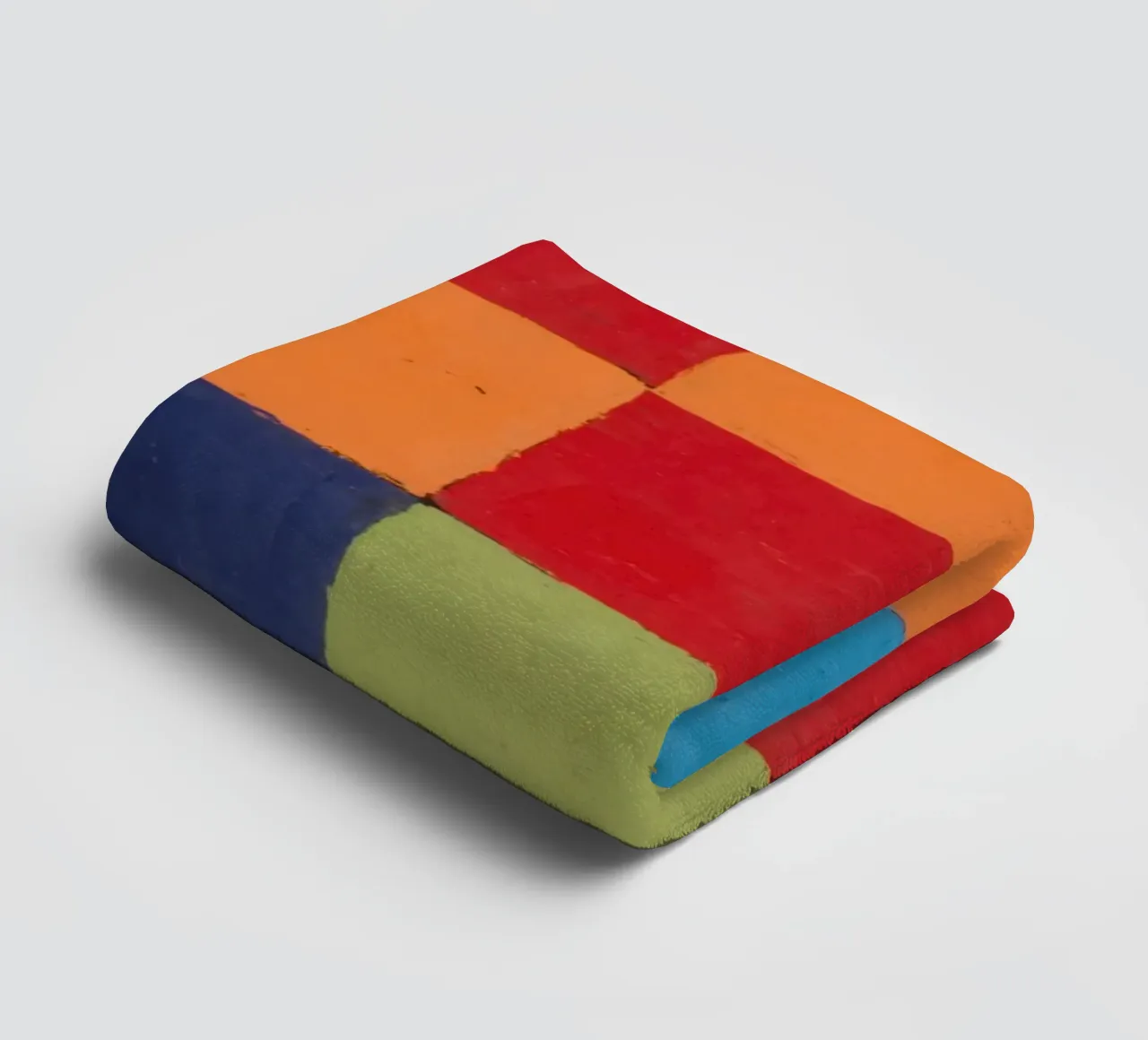 Klee Farbkarte Abstrakt Geometrisch Kunstdruck Handtuch von NorwesClub