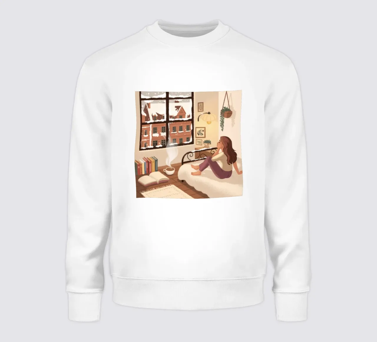 Urban Window View sweatshirt by Fine Sanctuary