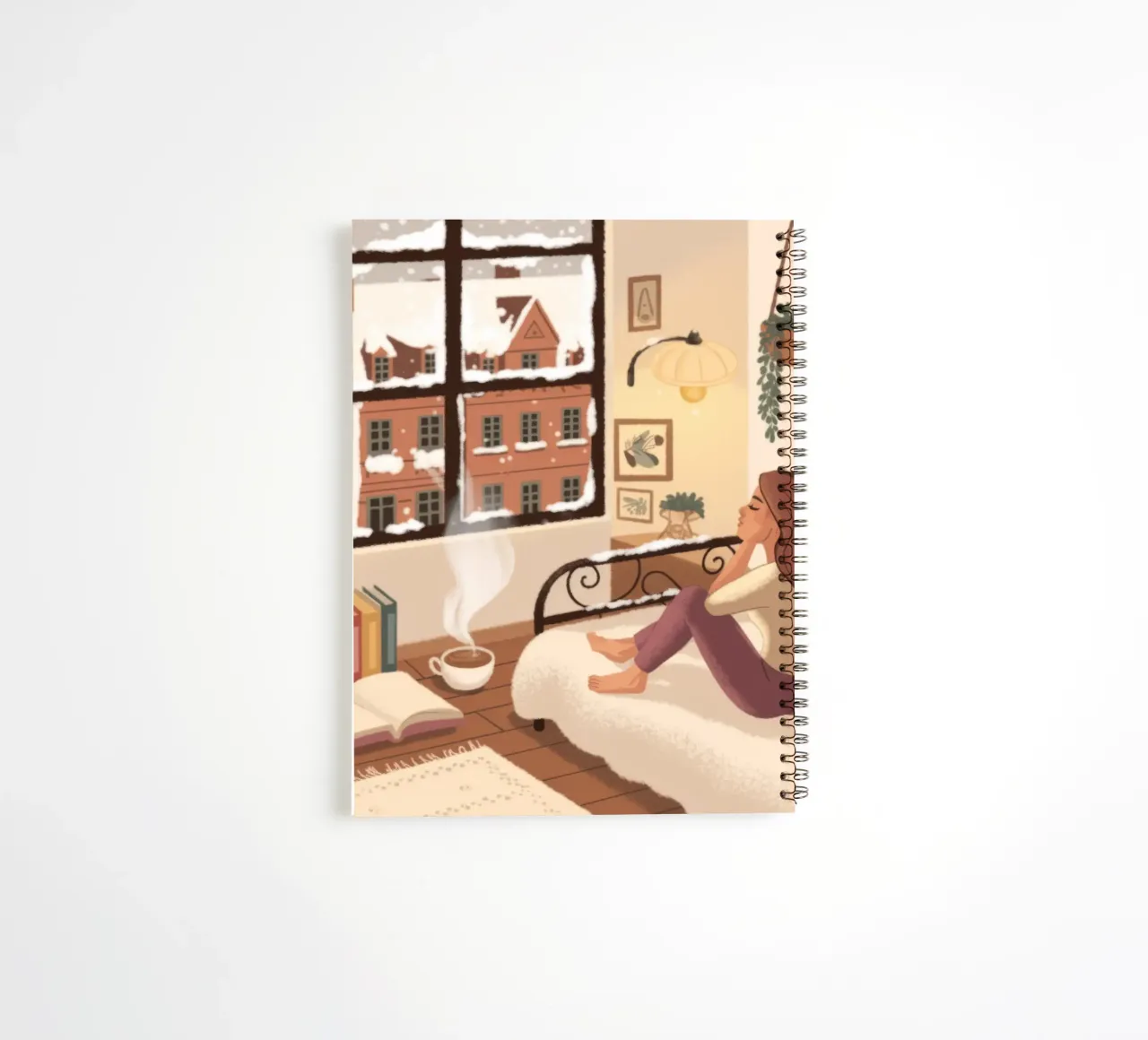 Urban Window View spiral notebook by Fine Sanctuary