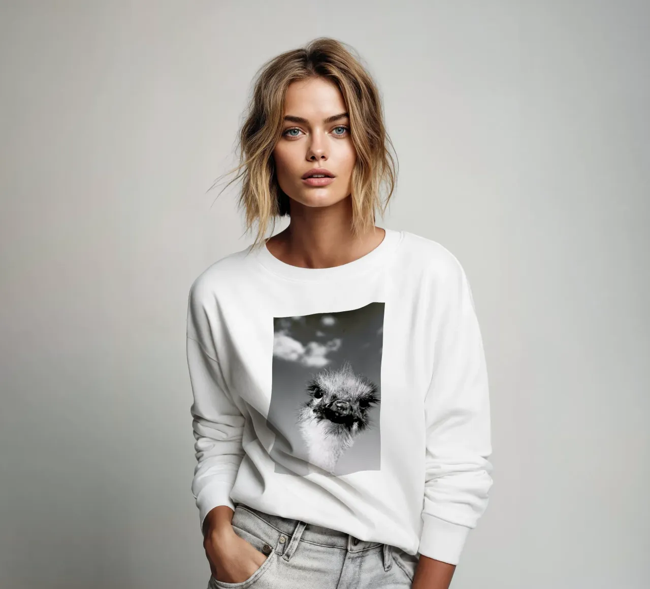 Head in the Clouds sweatshirt van Natural Kingdom