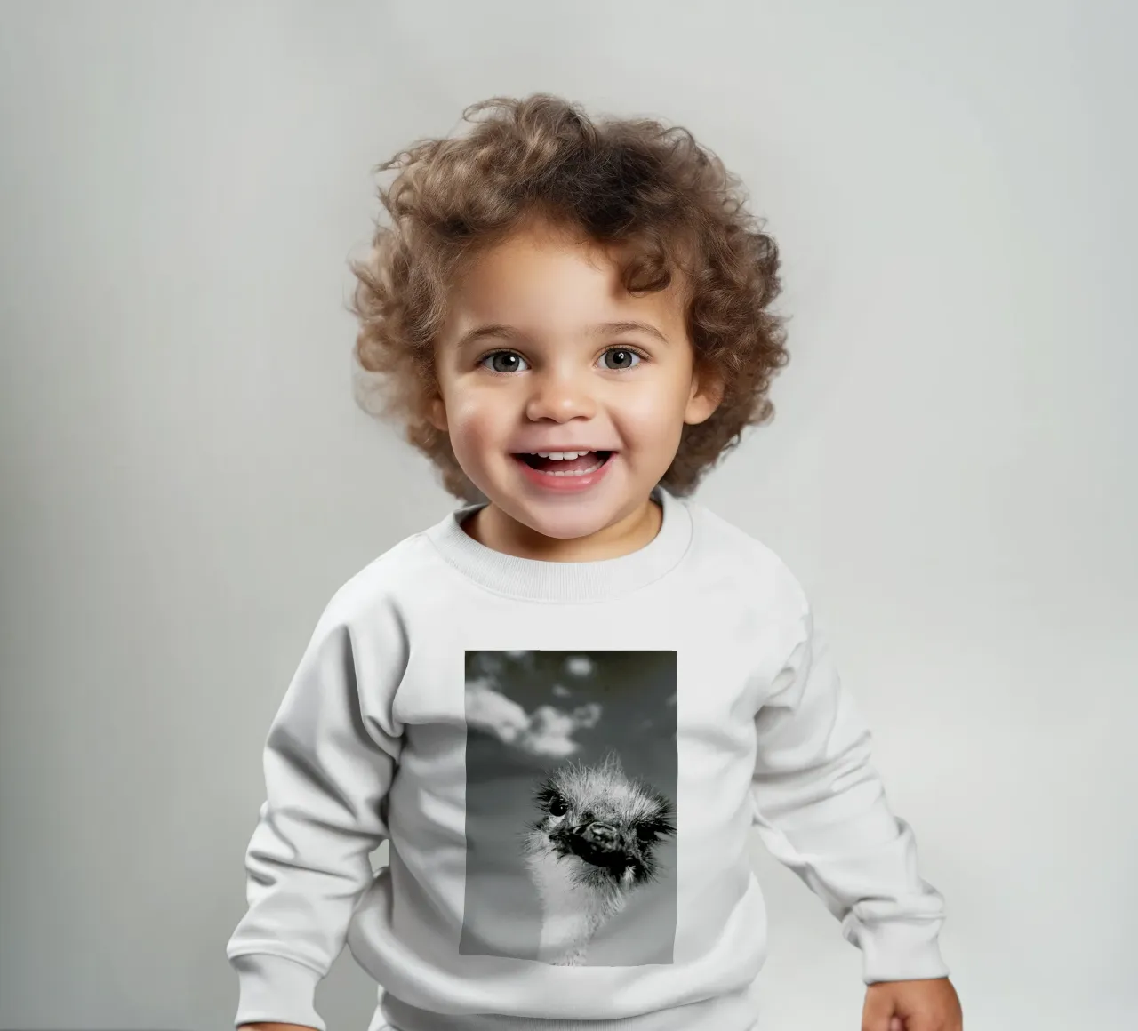 Head in the Clouds Baby Sweatshirt von Natural Kingdom