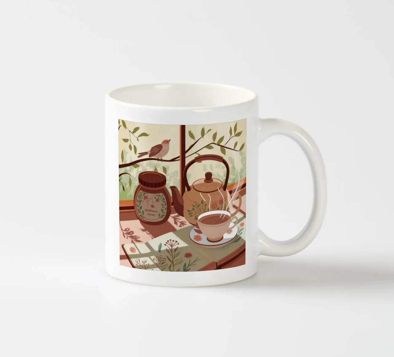 Tea Time Serenity tazza in ceramica da Fine Sanctuary