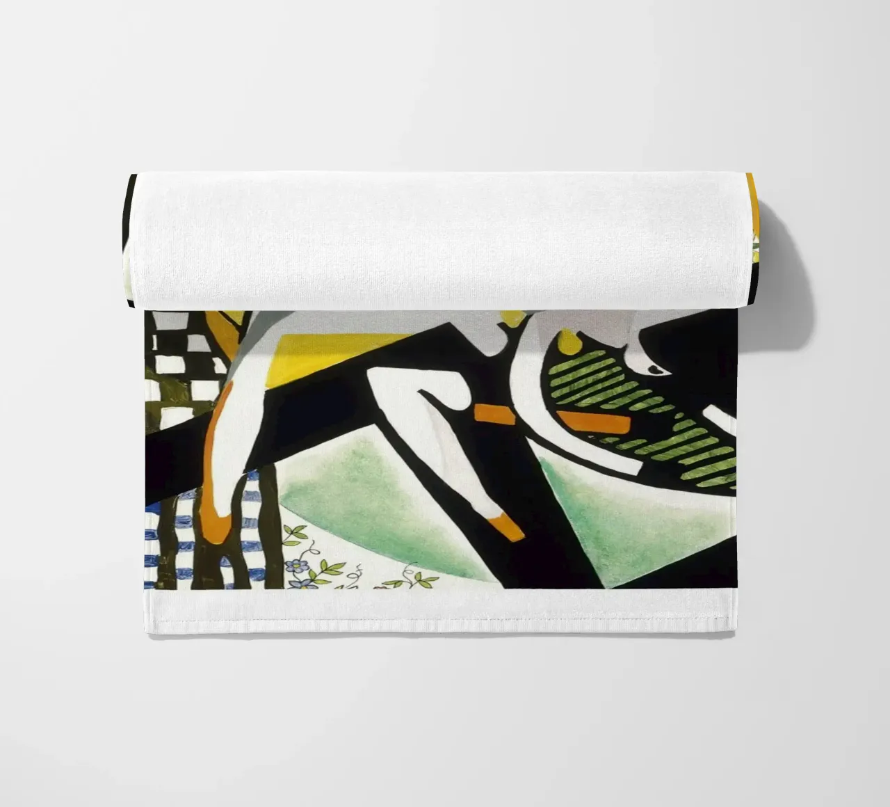 Stuart Davis Thundershower Stampa modernista americana telo mare da NorwesClub