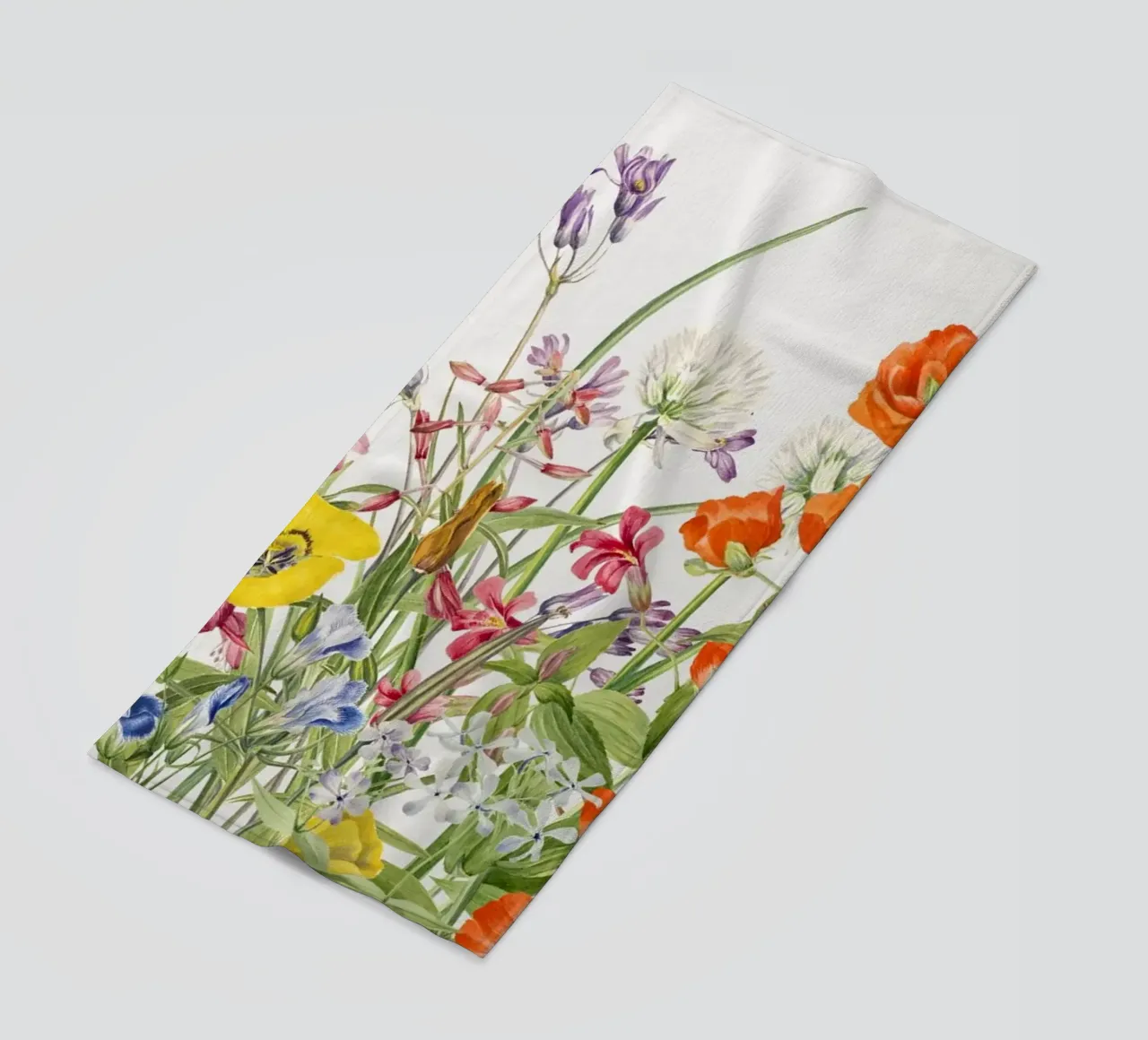 Stampa d'arte di studio botanico sui fiori selvatici telo mare da NorwesClub