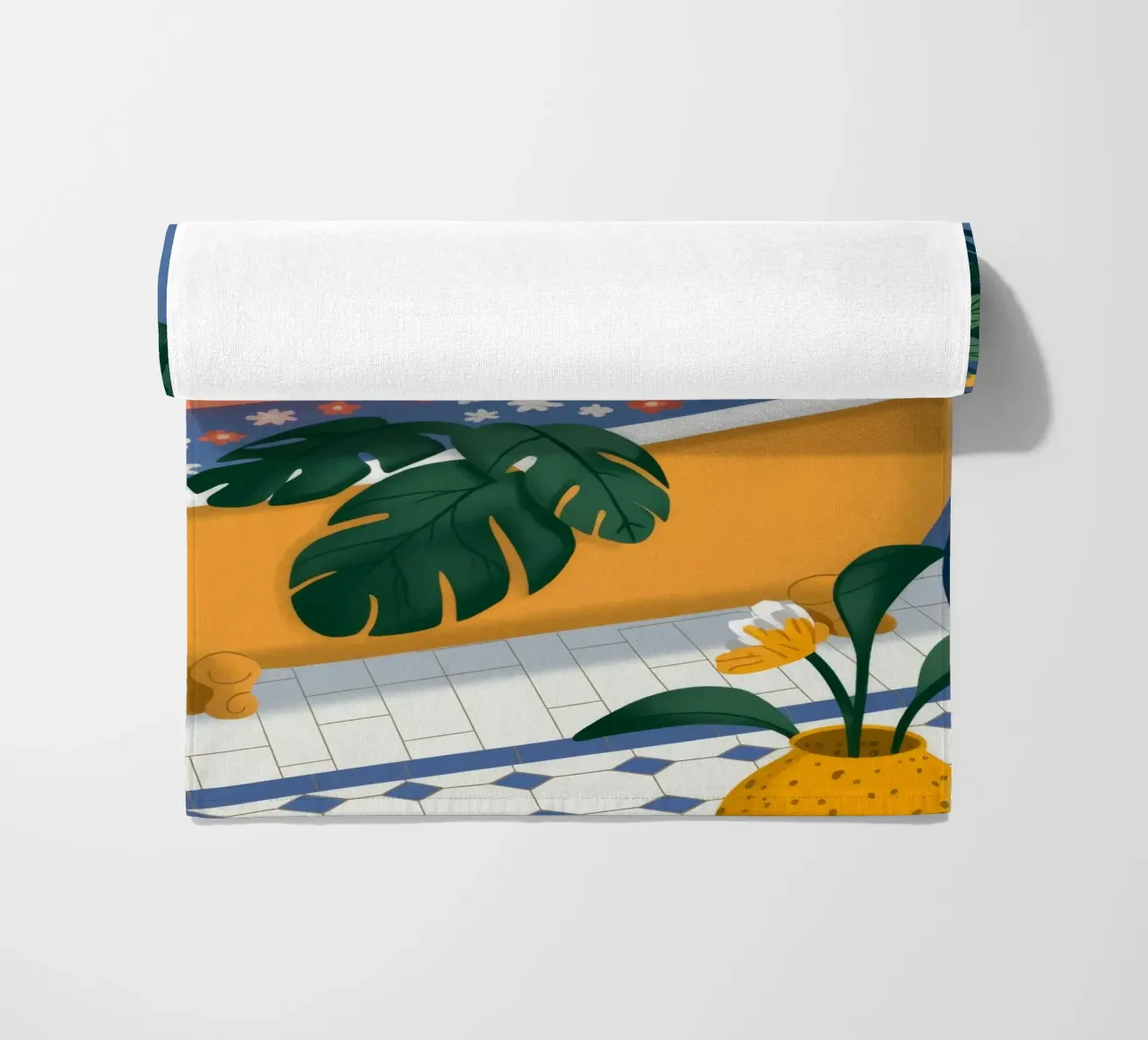 Bagno tropicale ritirato telo mare da Fine Sanctuary