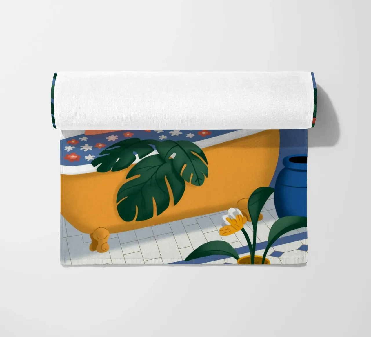 Bagno tropicale ritirato telo mare da Fine Sanctuary