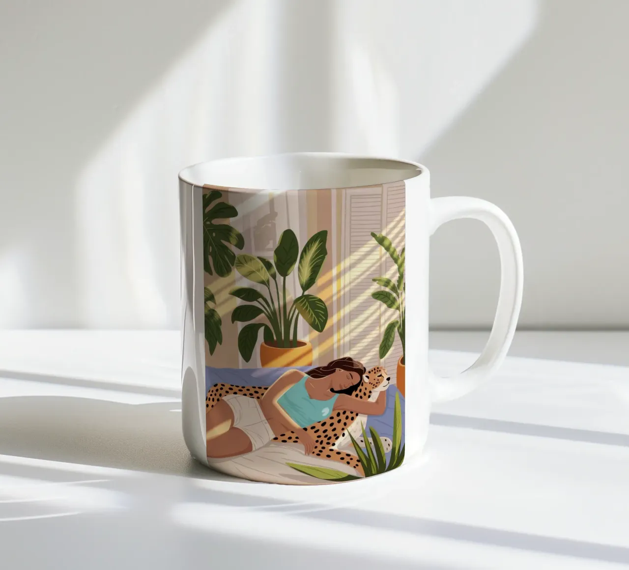 Relax al sole tazza in ceramica da Fine Sanctuary