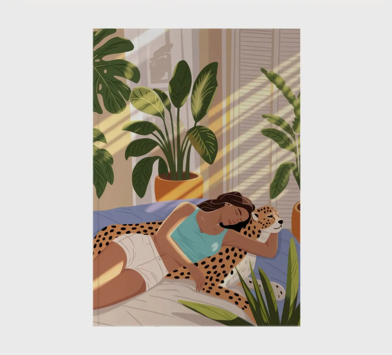 Sun-Drenched Relaxation notebook by Fine Sanctuary