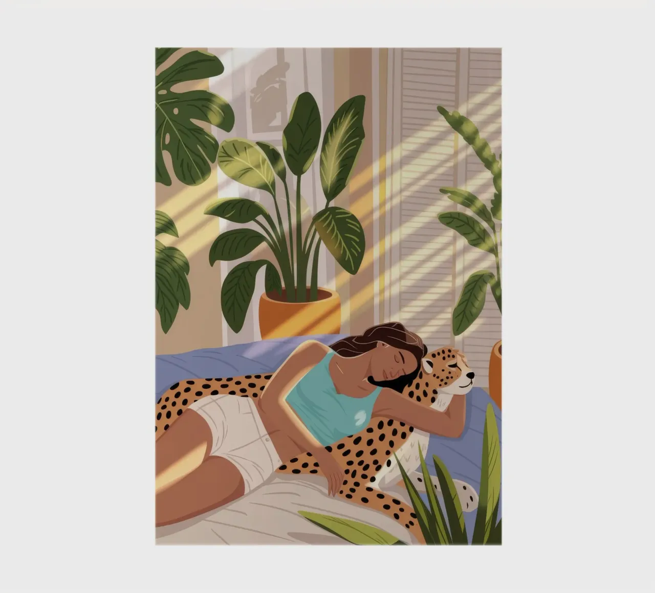 Sun-Drenched Relaxation notebook by Fine Sanctuary