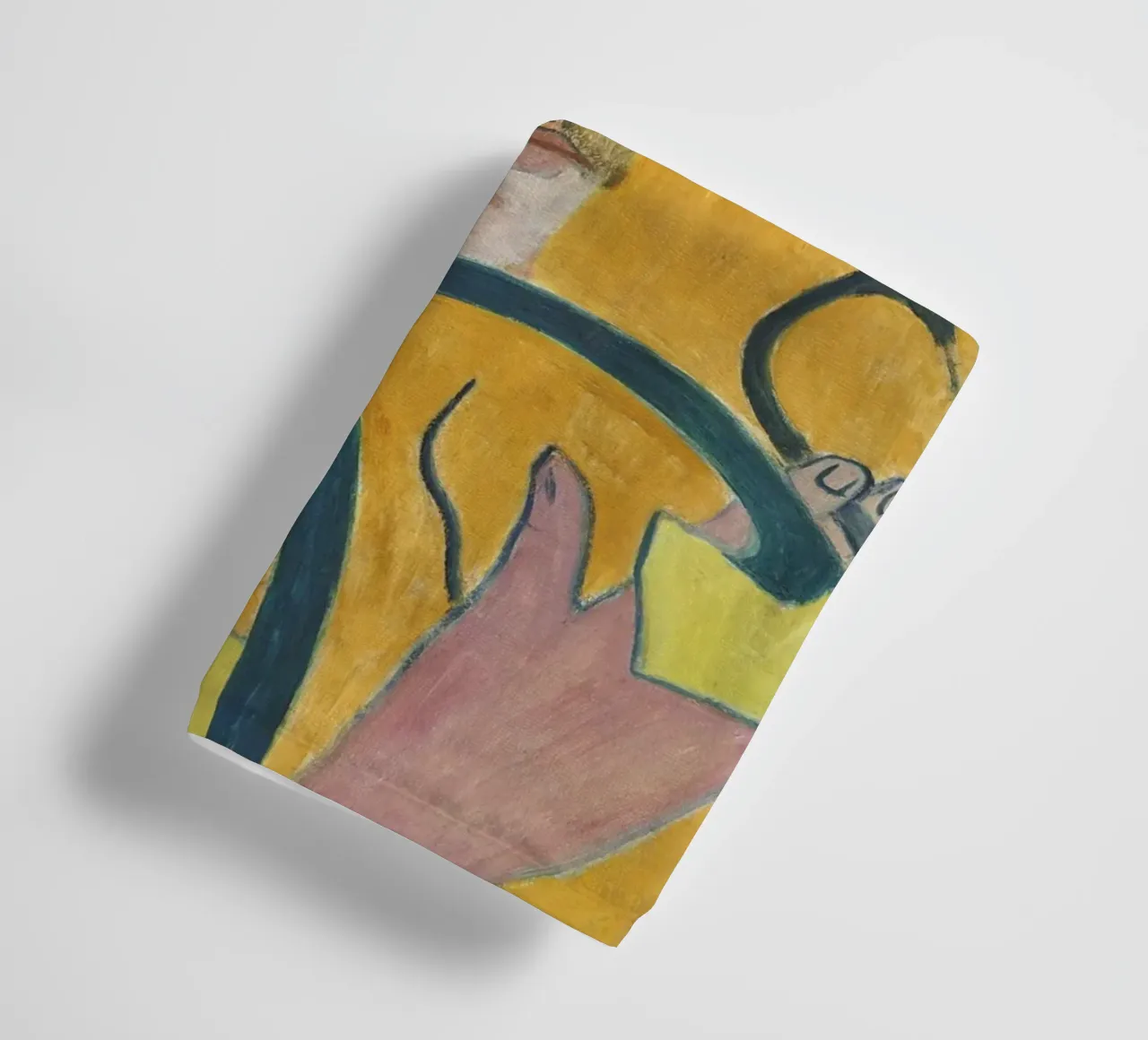 Gauguin Self-Portrait Halo Snake Symbolist Print towel by NorwesClub