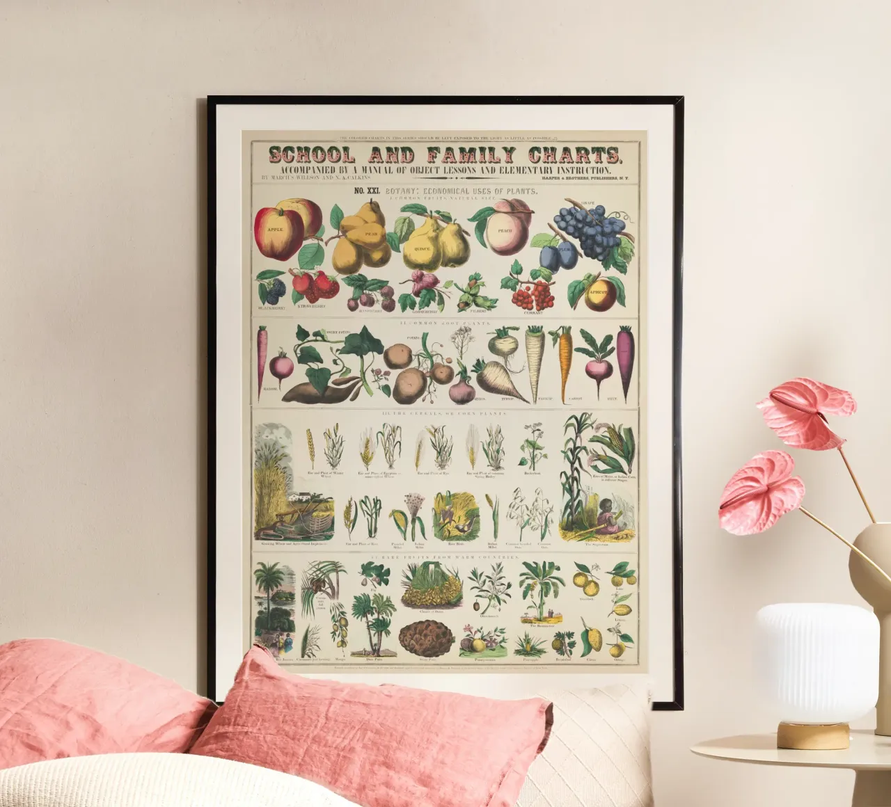 Poster botanico di piante carta hahnemühle da ARTVI-SHOP
