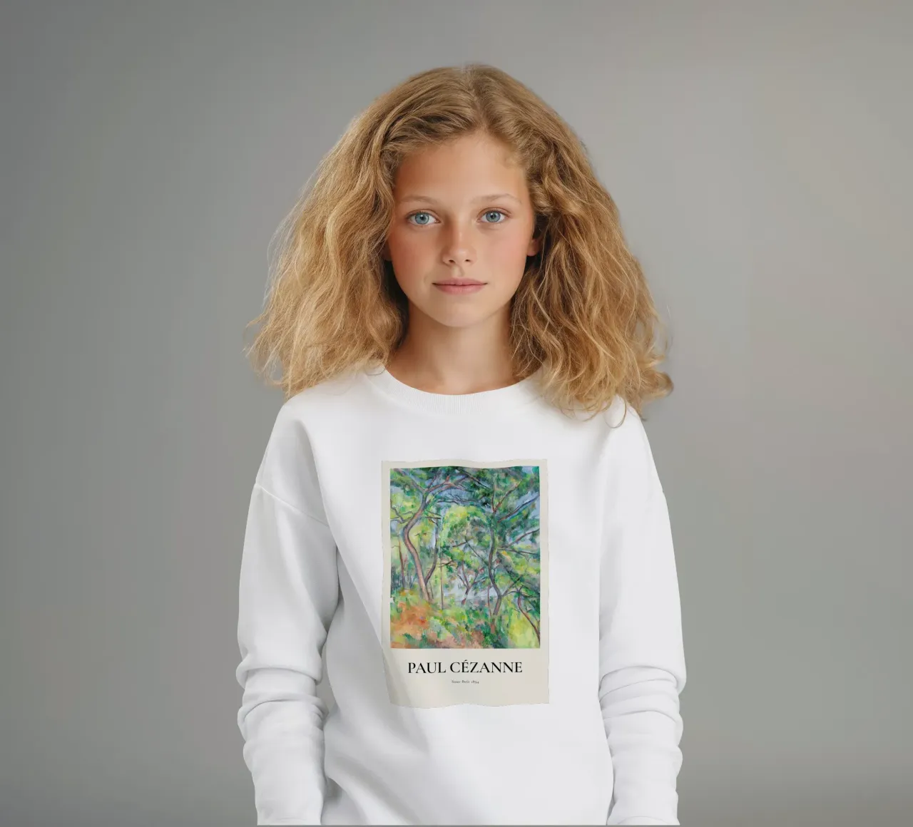 Cézanne - Sous-Bois felpa bambino da ARTOTHEK