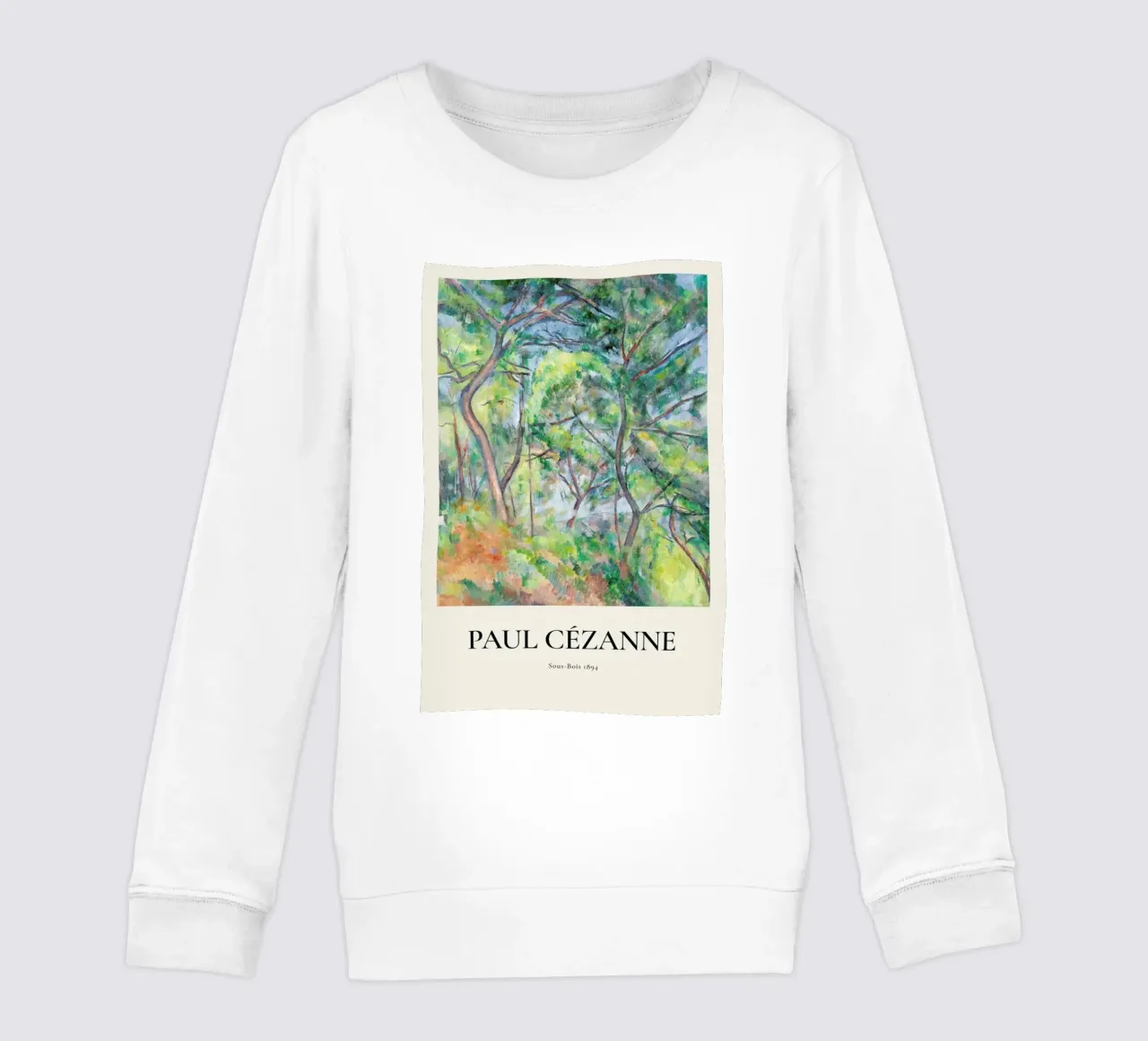 Cézanne - Sous-Bois felpa bambino da ARTOTHEK