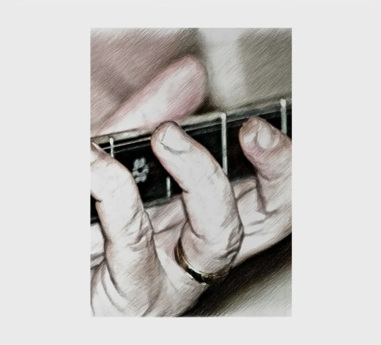 Bouzouki notebook by Massimo Frascogna