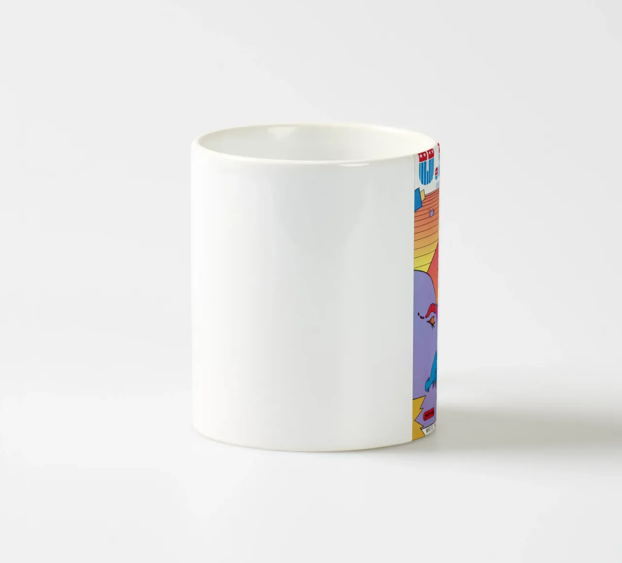 Poster psichedelico Peter Max USIA Foreign Service tazza in ceramica da NorwesClub