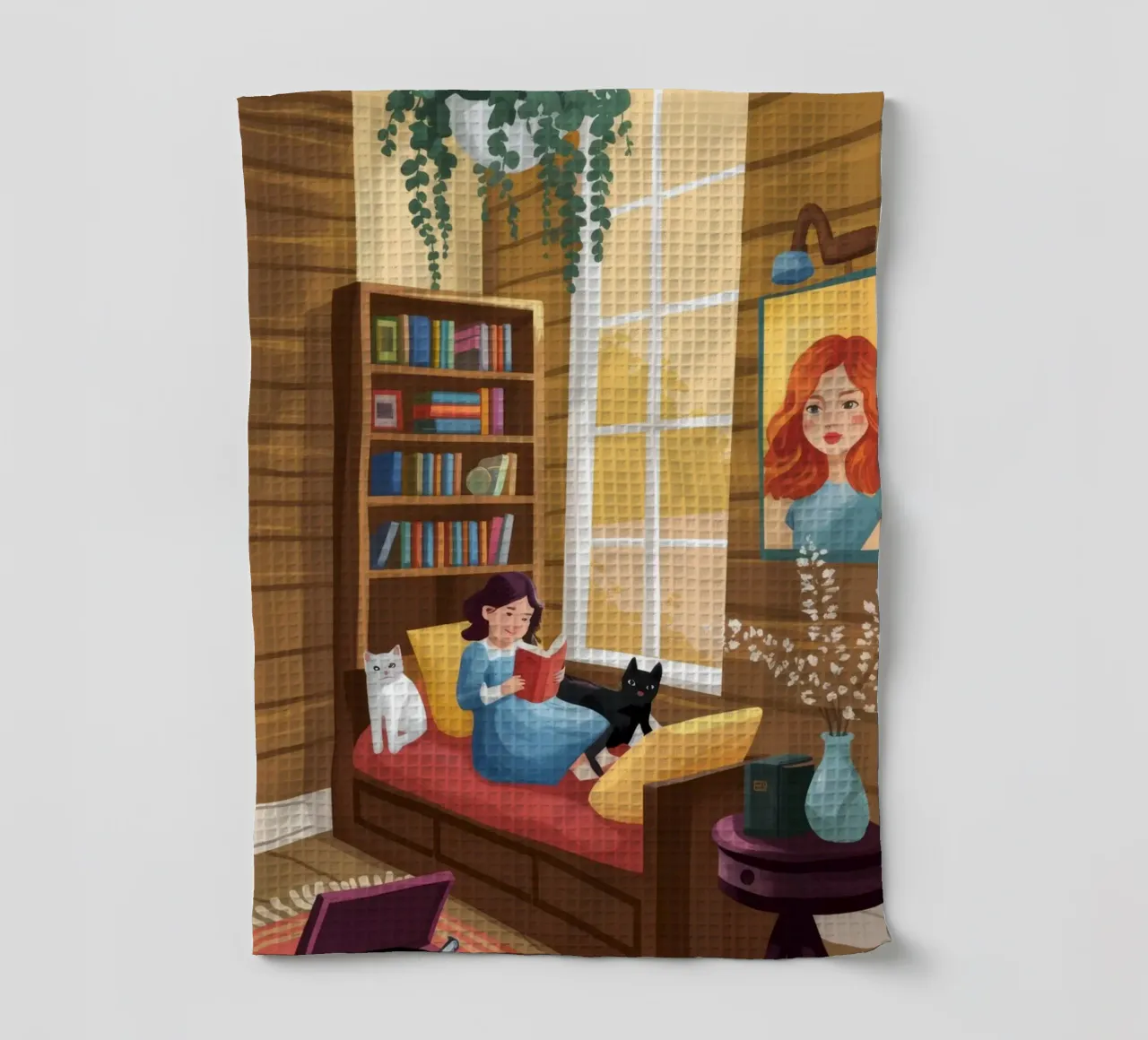 Coin lecture confortable torchon de Fine Sanctuary