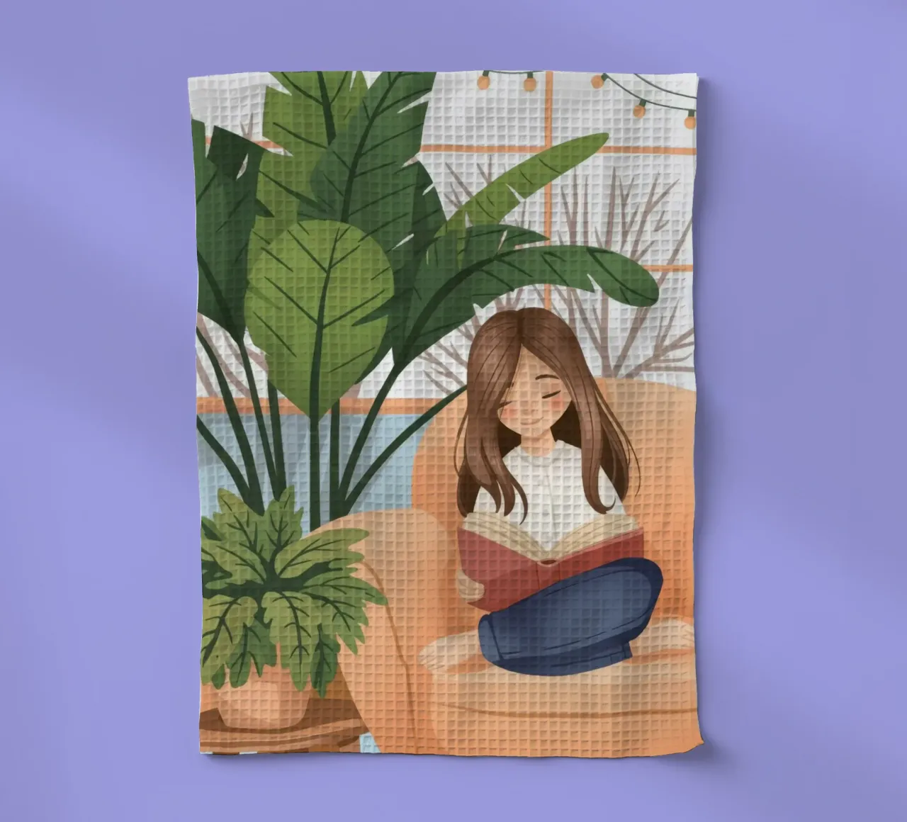 Escapade de lecture paisible torchon de Fine Sanctuary