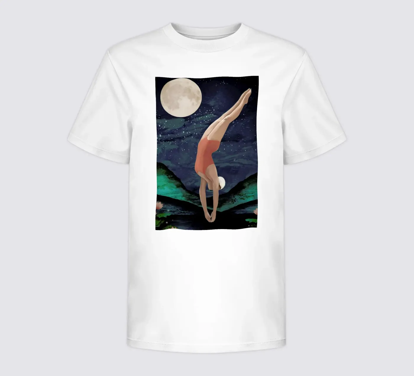 Dive t-shirt bambini da Laura Graves