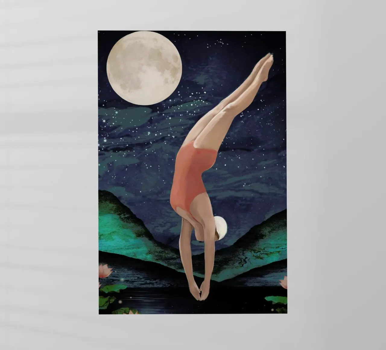 Dive pellicola backlit da Laura Graves