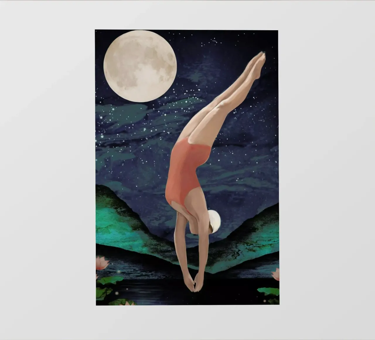 Dive pellicola backlit da Laura Graves