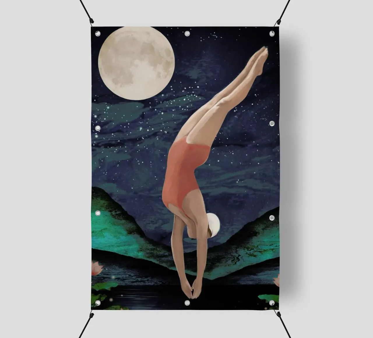 Dive telo in pvc da Laura Graves