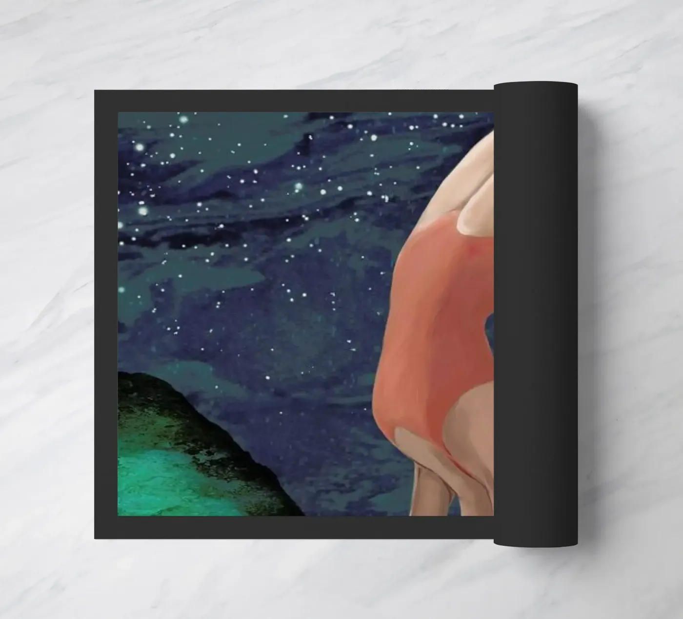Dive doormat by Laura Graves